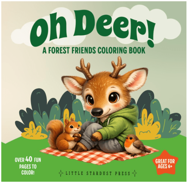 Oh Deer! – Digital Coloring Book