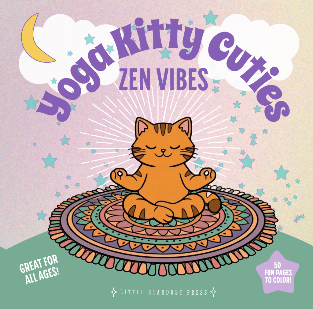 Yoga Kitty Cuties – Digital Coloring Book